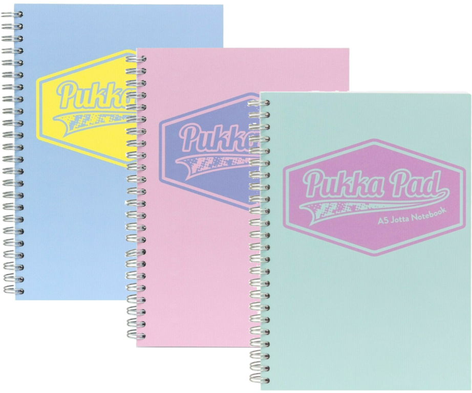 Pukka Spiral Note Pad A5 - 1 Pcs Pastel Blue