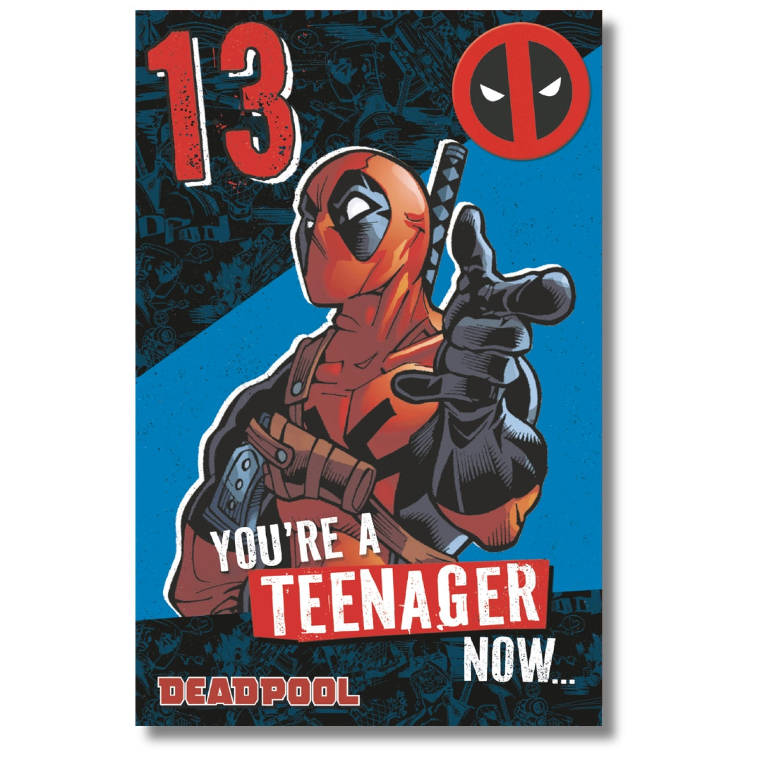 Birthday Card - 13 You're A Teenager Now...