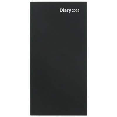 Slim Diary 2026 one week on 2 pages x1pc