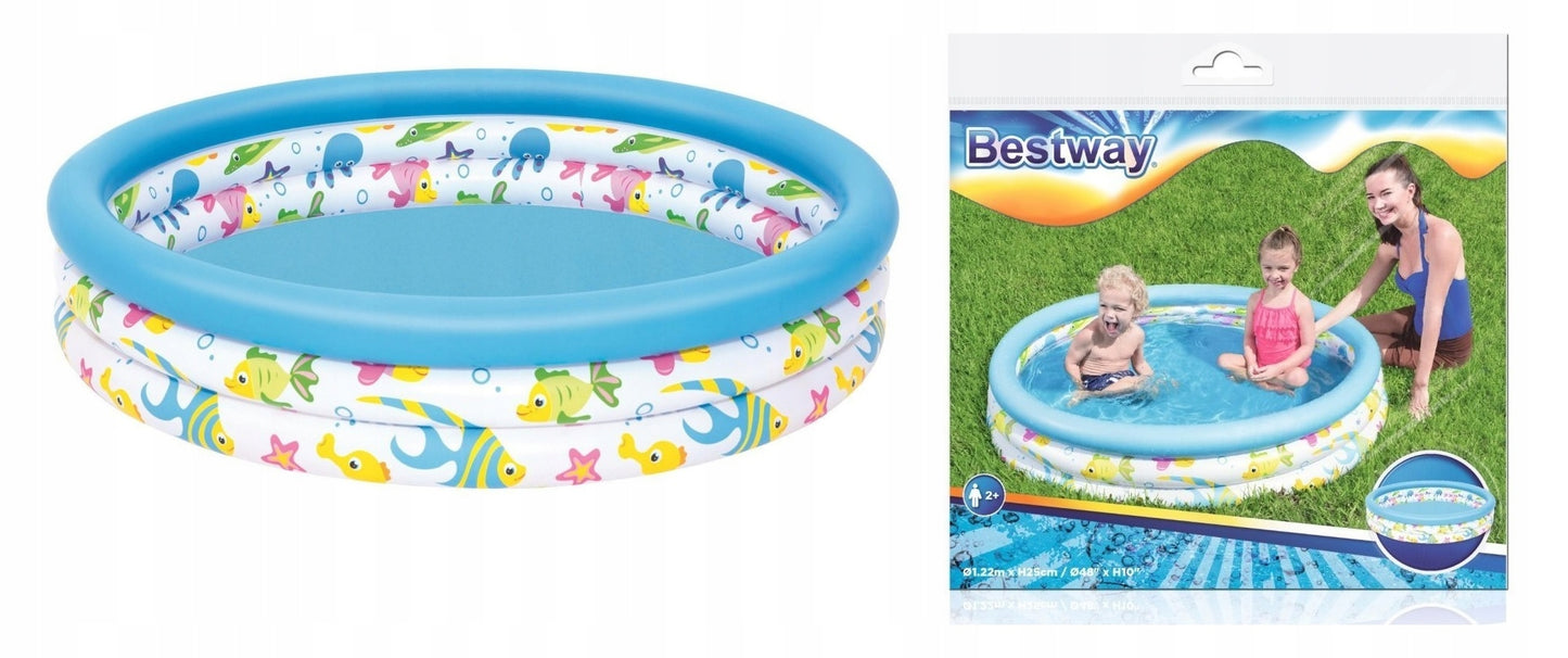 Pool 3 Ring 122 X 25 Cm