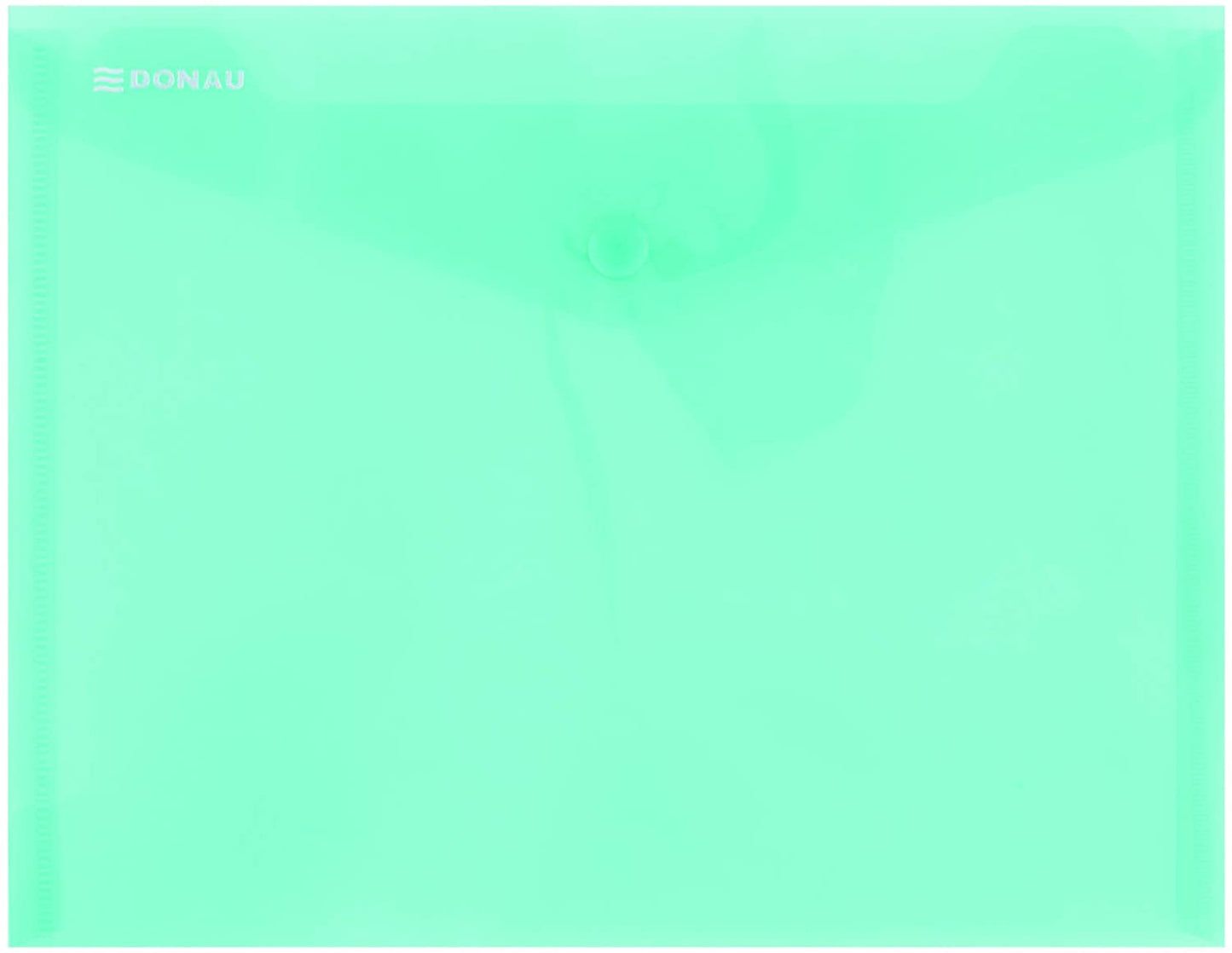 Button A5 Envelope Transparent Green