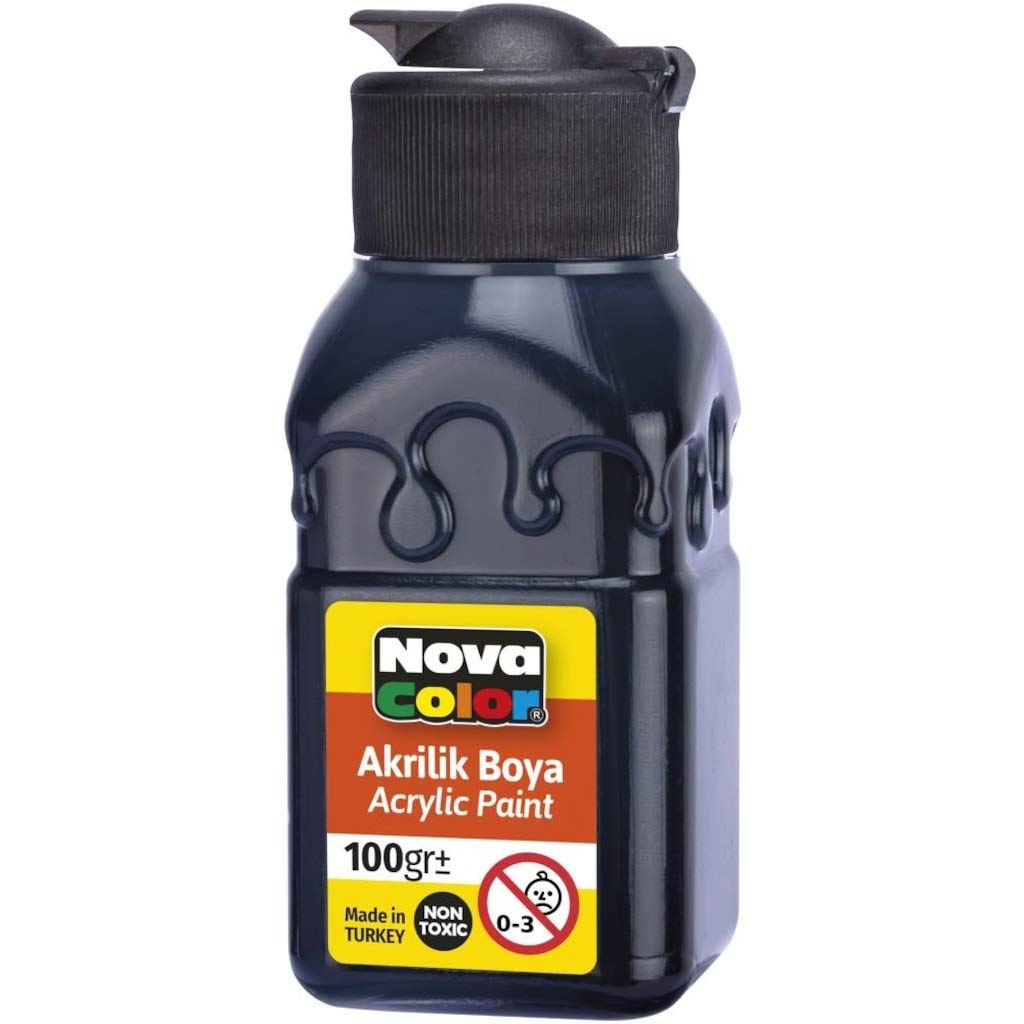 Acrylic Paint - 100 Gr Black