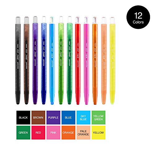 Monami Wax Crayons X12