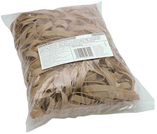 1Kg Bag Wide Light Brown 90X6mm