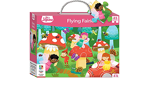 Junior Jigsaw X45Pc Flying Fairies