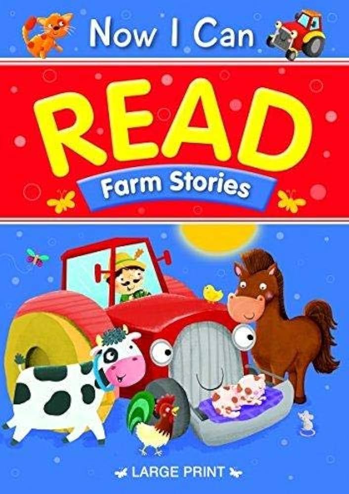 Now I Can Read - Farm Stories - Large Print