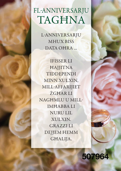Fl-Anniversarju Tagħna