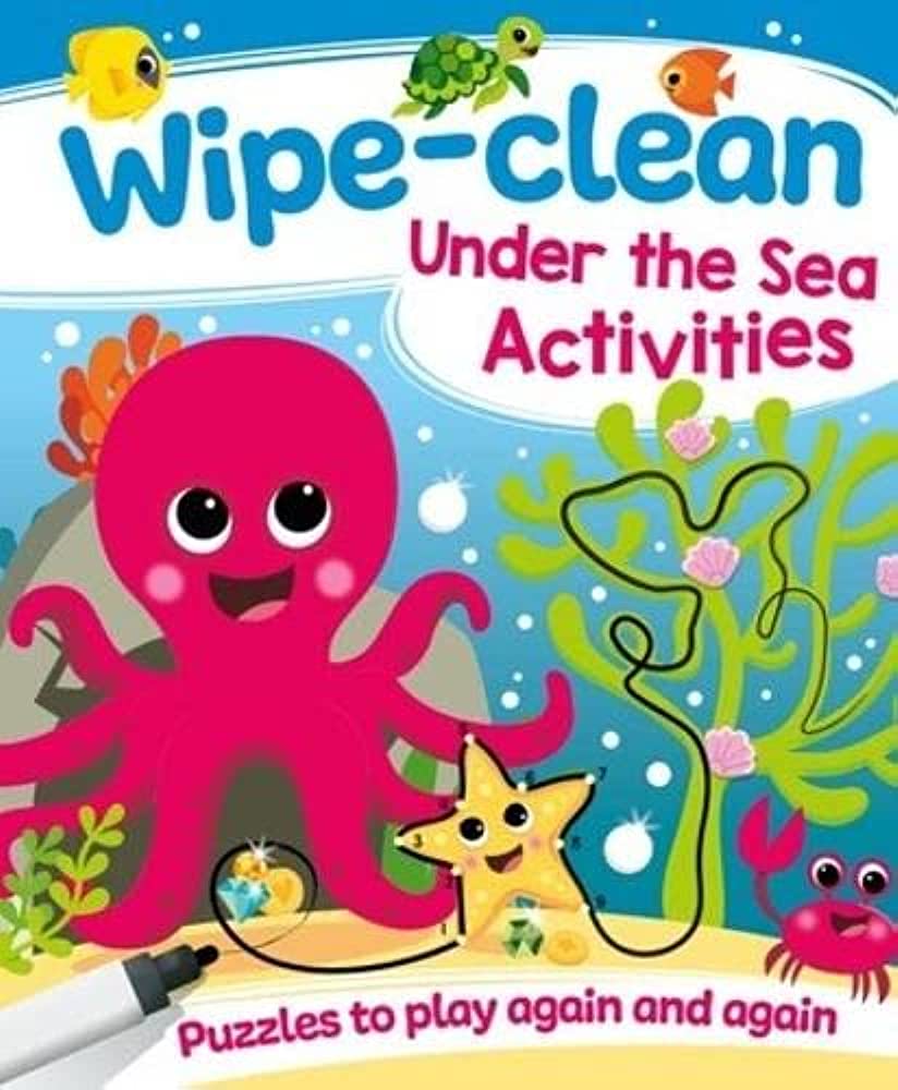 Wipe Clean Under The Sea Activities