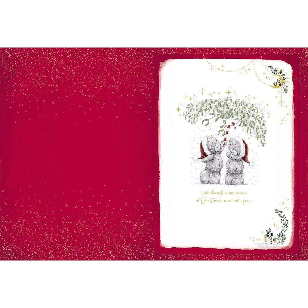 One I Love Bears And Tree Kissing - Boxed Christmas Card