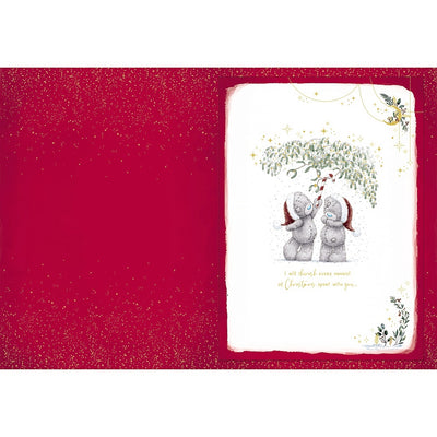 One I Love Bears And Tree Kissing - Boxed Christmas Card