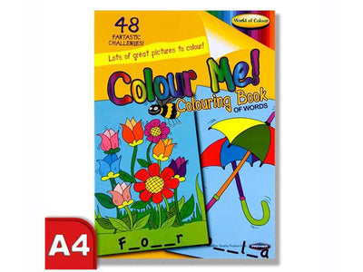 Colour & Learn Word Games