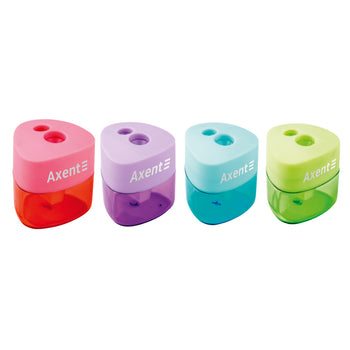 Pastel Soft Double Sharpener with Container