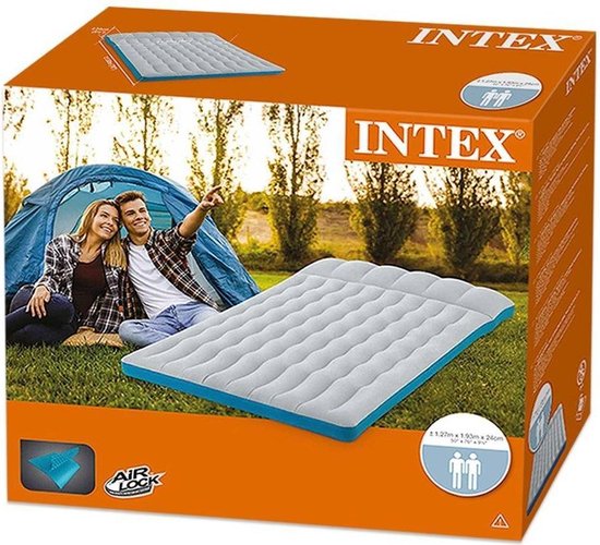 Intex Canvas 2-Person Lilo1.27X1.93X24Cm