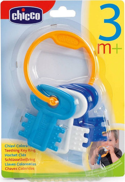 Teething Key Ring (Blue Or Pink)