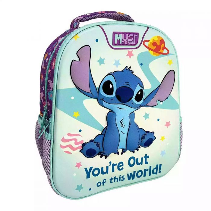 Your out of this World STITCH scool bag 1 zip fit A4
