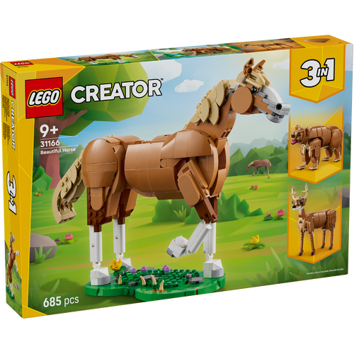 LEGO Creator 3-in-1 Beautiful Horse - 31166
