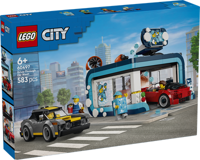 LEGO City Drive-Through Car Wash 60497