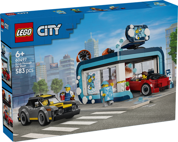 LEGO City Drive-Through Car Wash 60497