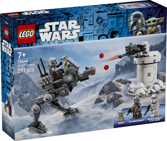 LEGO Star Wars The Mandalorian & Grogu AT-RT Attack 75444