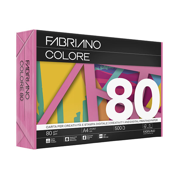 Coloured paper A4 - 80 gr - fucsia x500 sheets