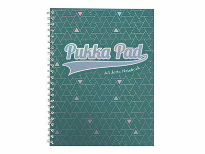 Pukka Pad Pad A4+ Green, Quality 80 Gsm Paper, 200 Pages