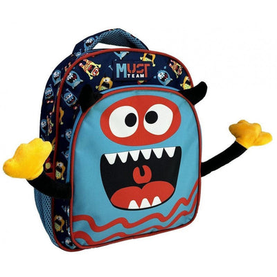 Monster School bag 1 zip fit A4