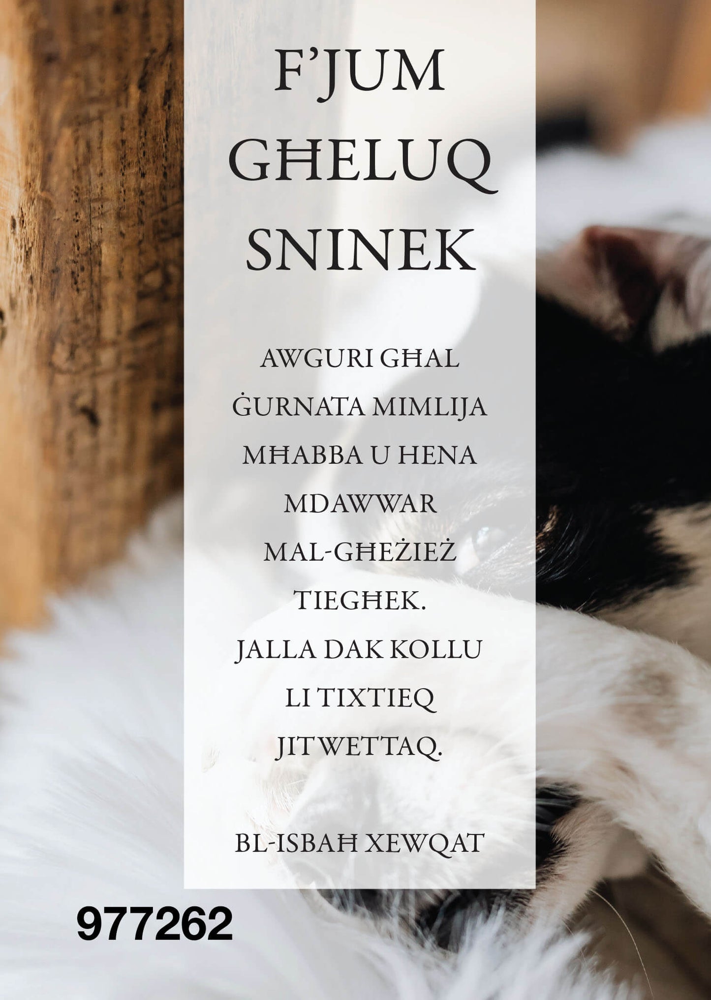 F'Jum Għeluq Sninek