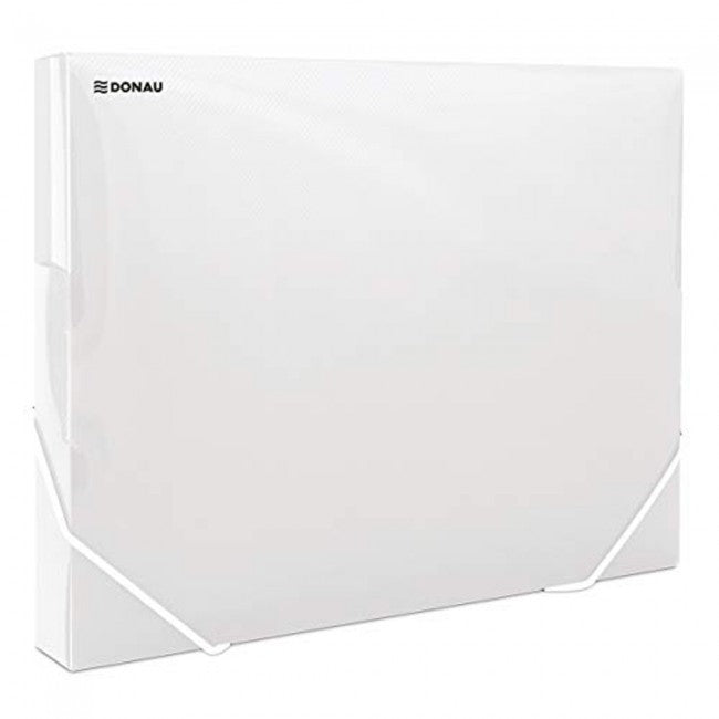 Elastic A4 Box File 3Cm Transperant