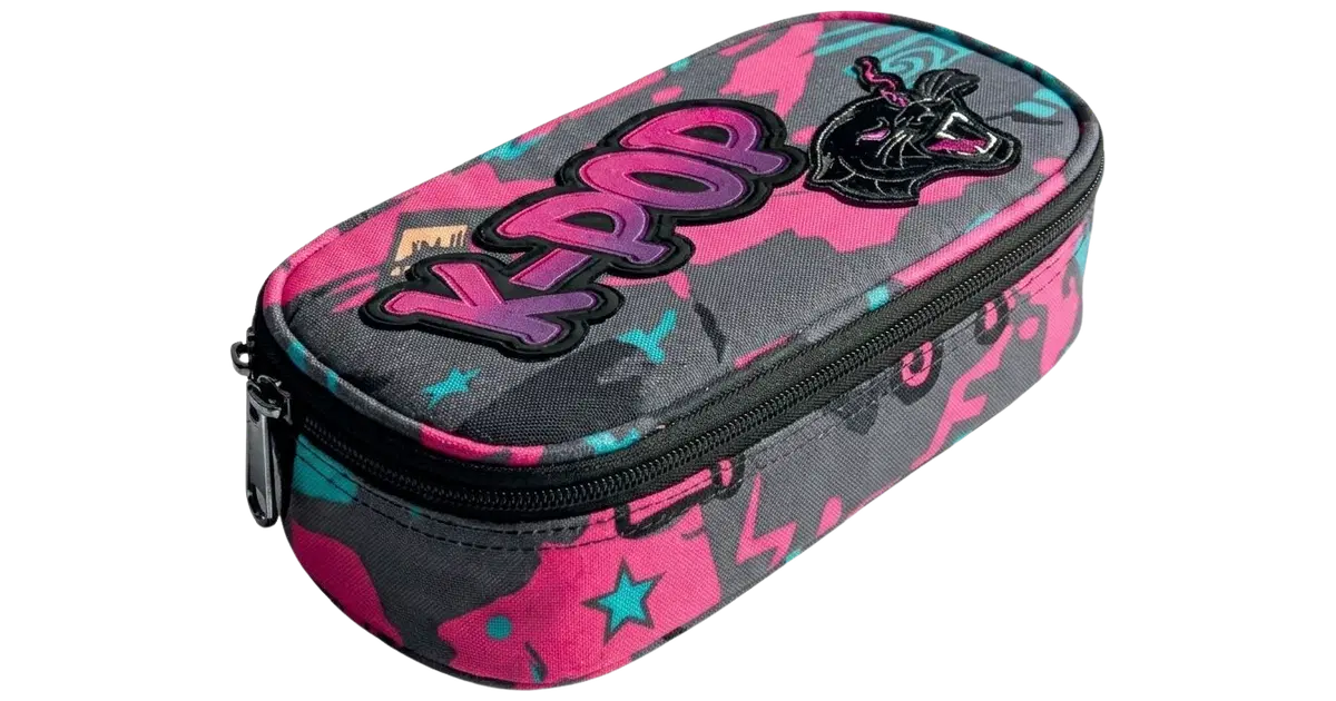 Campus K-POP Dark Oval Pencil Case
