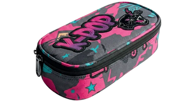 Campus K-POP Dark Oval Pencil Case