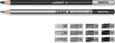 Artist Sketching Art Set 12 Pcs