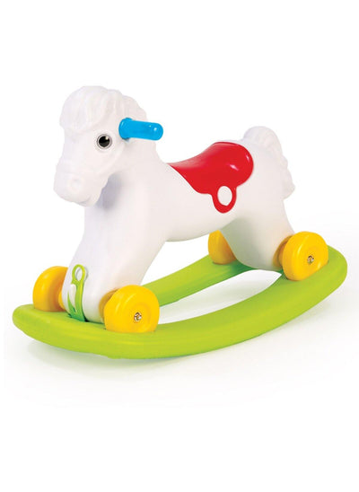 White Rocking Horse