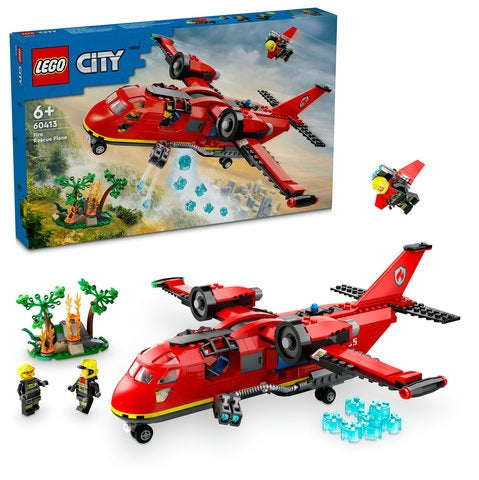 Lego City Fire Rescue Plane - 60413