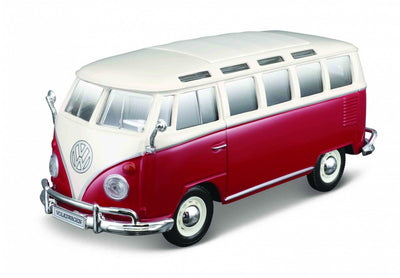 Maisto 1-25 Volkswagen T1 Samba Minibus 1962 Model Kit