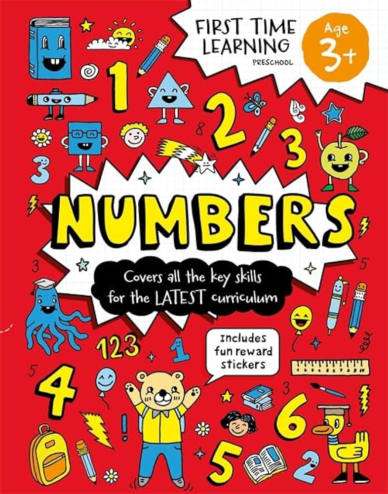 First Time Learning - Age 3+ Numbers