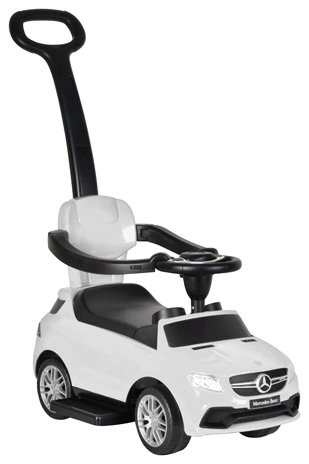 Ride On Mercedes - Amg 3 In 1 White Car