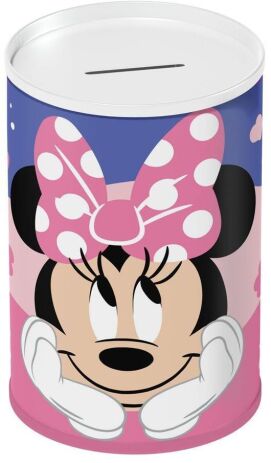 Disney Minnie Mouse Metal Piggy Bank 10x15cm