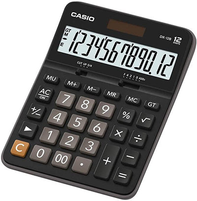 Casio Dx-12B 12 Digit Two Way Power
