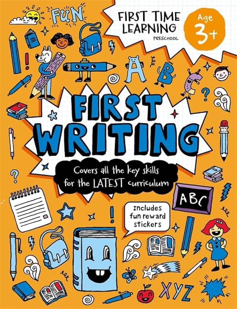 First Time Learning - Age 3+ First Writing