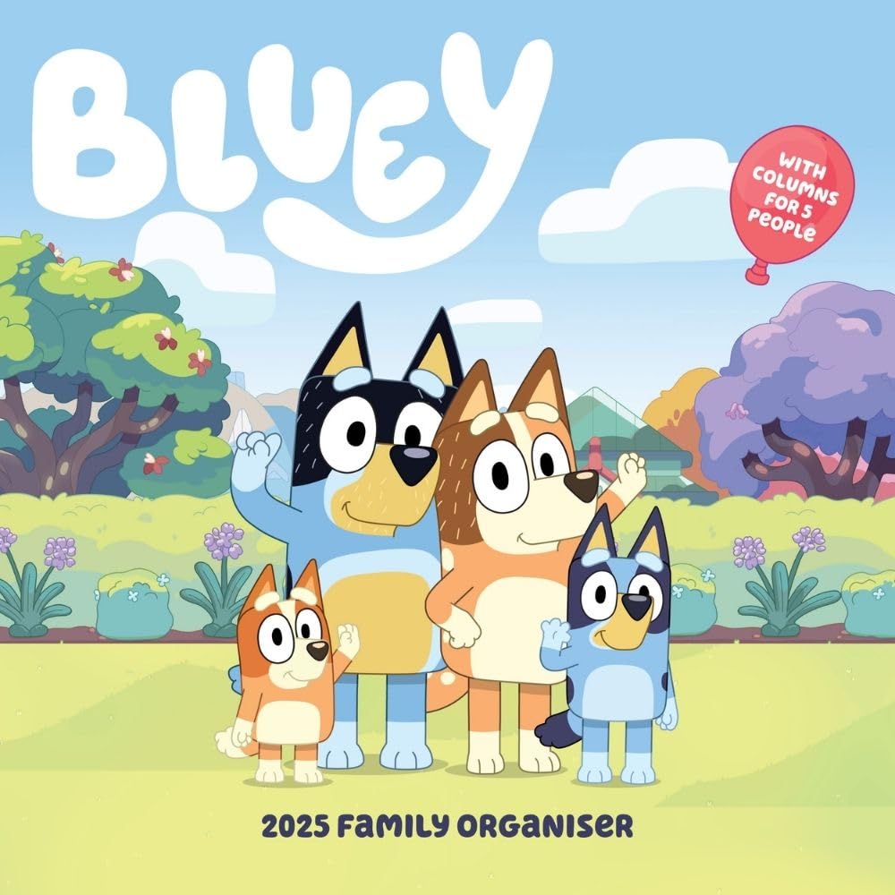 Calendar Bluey 2025 Month To View Family Organise