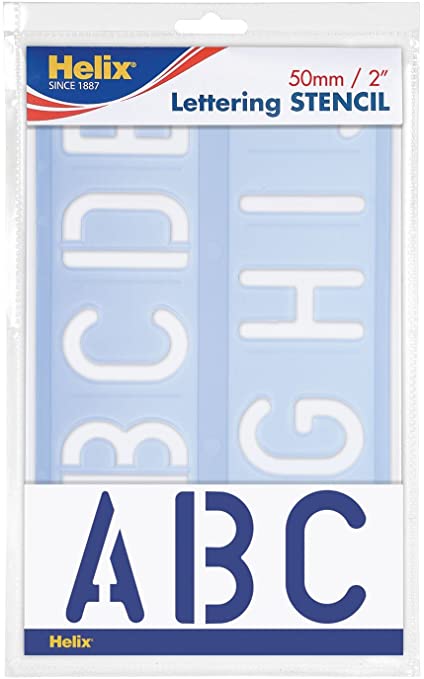 Letter Stencil 50Mm/2 Inch