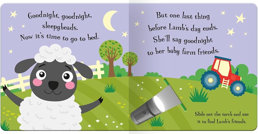 Goodnight Lamb - Magic Torch Book