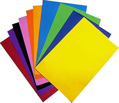 Foam Sheets x10 Colors A4