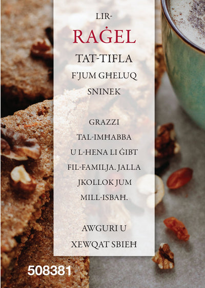 Lir-Raġel Tat-Tifla F'Jum Għeluq Sninek