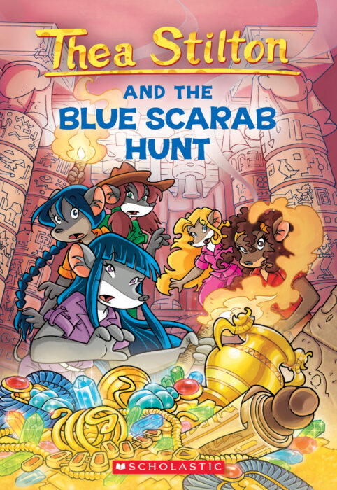 Thea Stilton The Blue Scarab Hunt