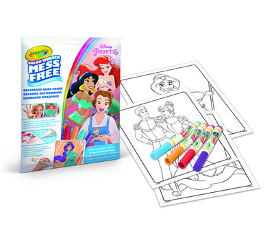 Crayola Mess Free Colour Wonder Colouring -Disney Princess