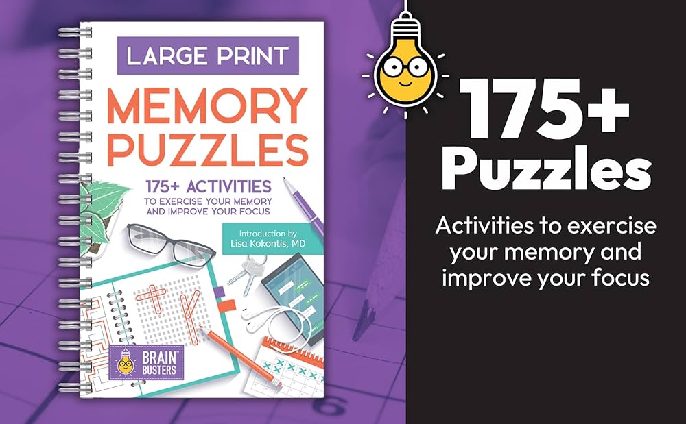 Large Print Memory Puzzles