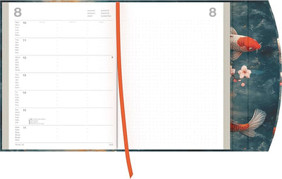 Diary 2026 1 week on 1 page the other for notes -16x22 cm