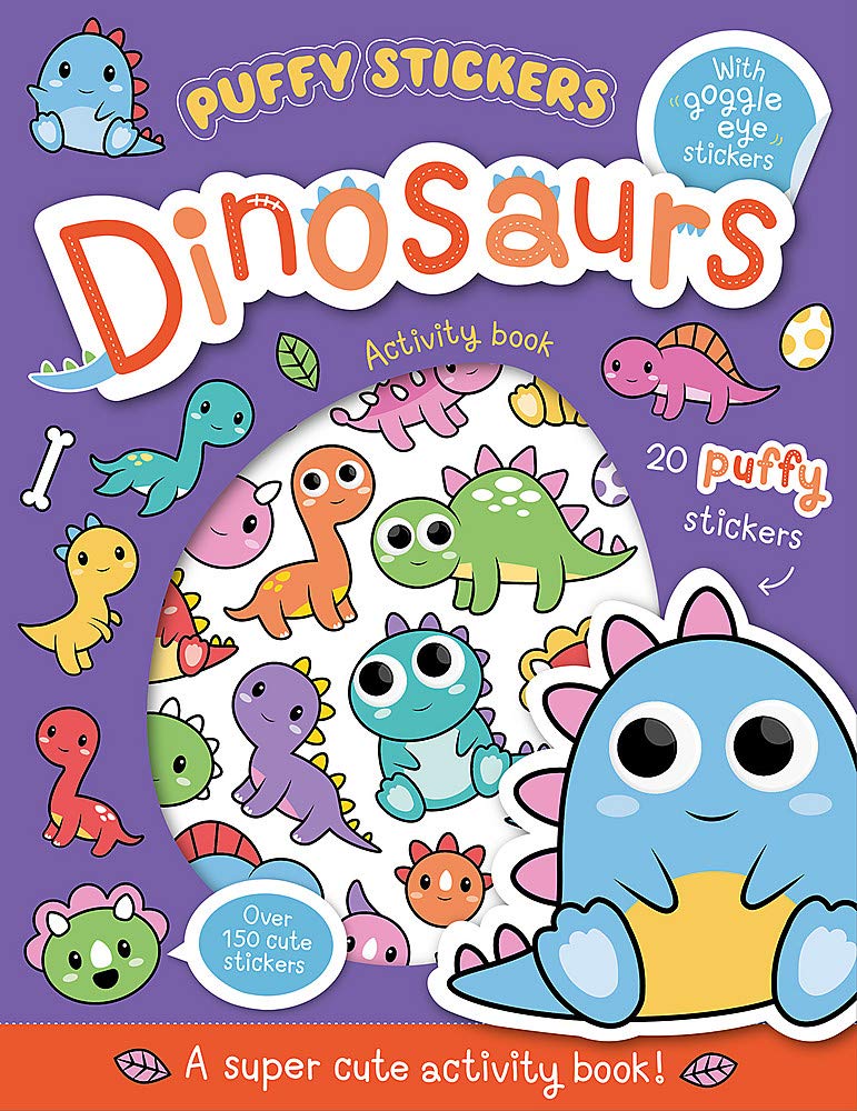 Puffy Stickers: Dinosaurs