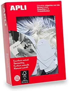 Tie On Labels 15X24Mm Box X 1000